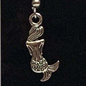 Mermaid Earrings, Mermaid Jewelry, Nautical Earring, Gift Idea, Cute Earring
